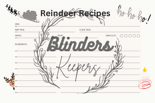 Christmas recipe cards digital download downloadable printable ￼